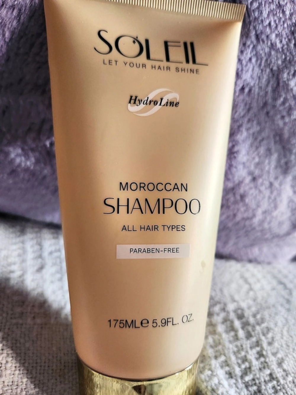 Soleil HydroLine Moroccan Shampoo 175 mL New Still Sealed